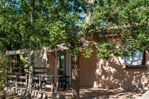 Camping Domaine De Chaussy Lagorce  Exterior foto